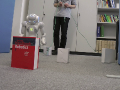 RoBio 2011: Model-free local navigation for humanoid robots