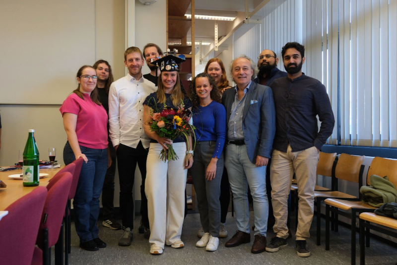 Erfolgreiche Promotion von Marie Dominique Schmidt mit magna cum laude – Herzlichen Glückwunsch!🎉🎓✨