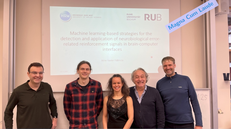 Erfolgreiche Promotion von Aline Xavier Fidencio mit magna cum laude — Herzlichen Glückwunsch!🎉🎓✨